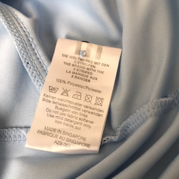 Adidas Men’s Sport Polo Blue - Picture 8 of 8